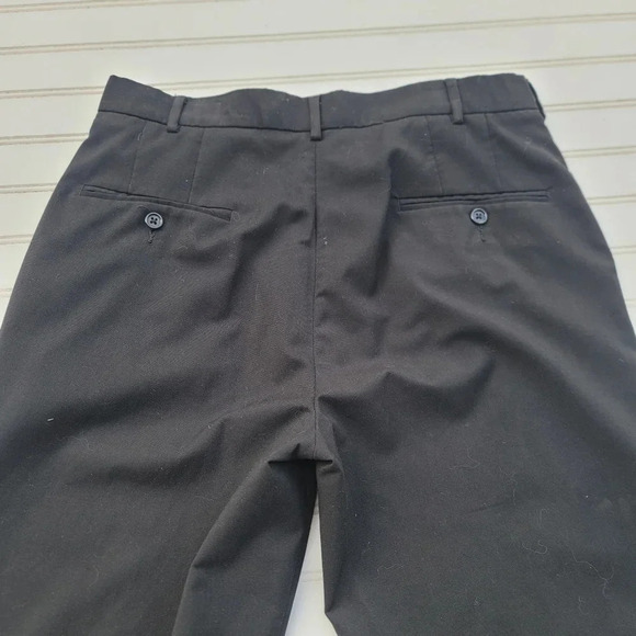 j  Ferrari Men’s Black Dress Pants Size 34 X 29 Regular - Picture 2 of 11